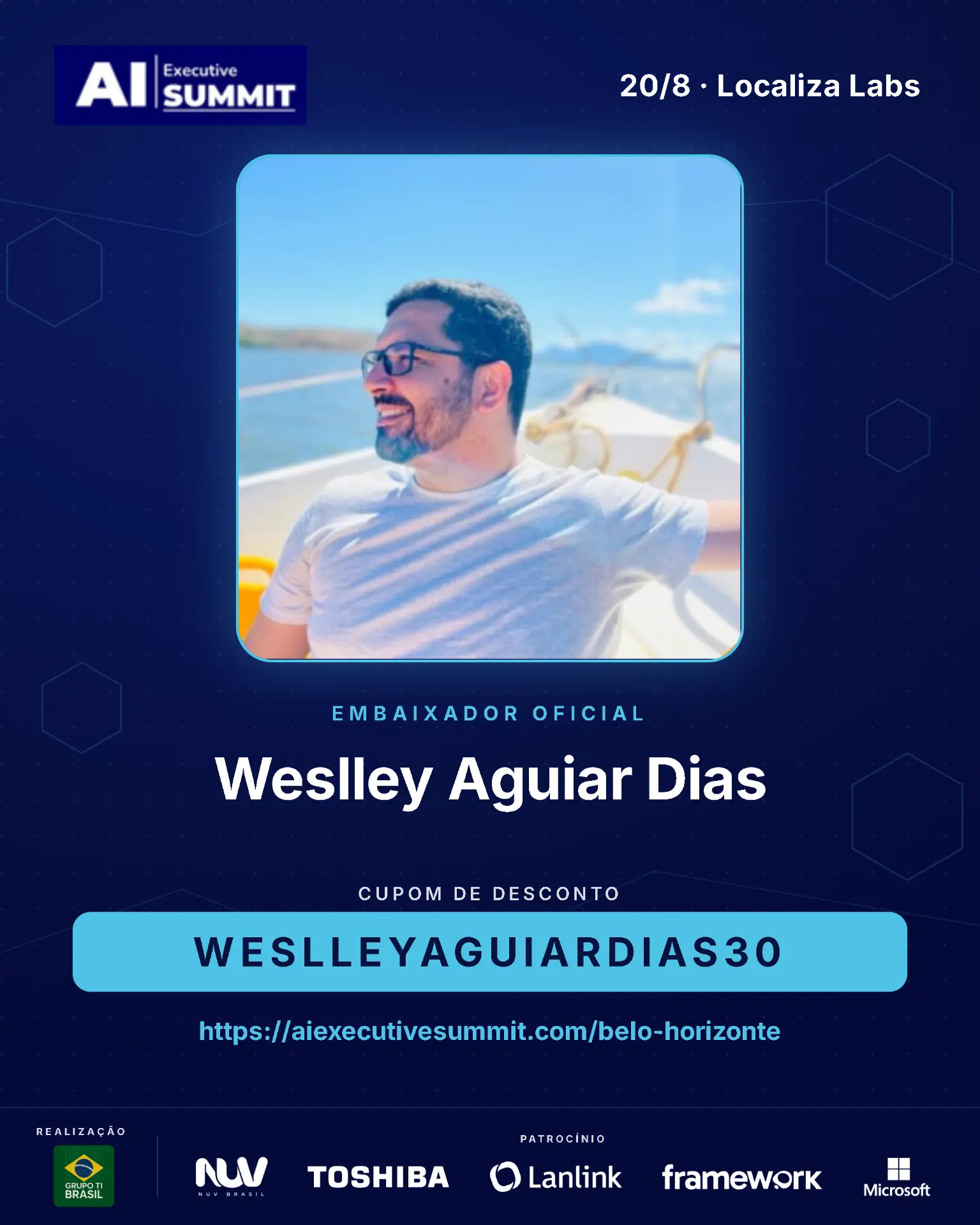 Embaixador Weslley Aguiar Dias — Belo Horizonte