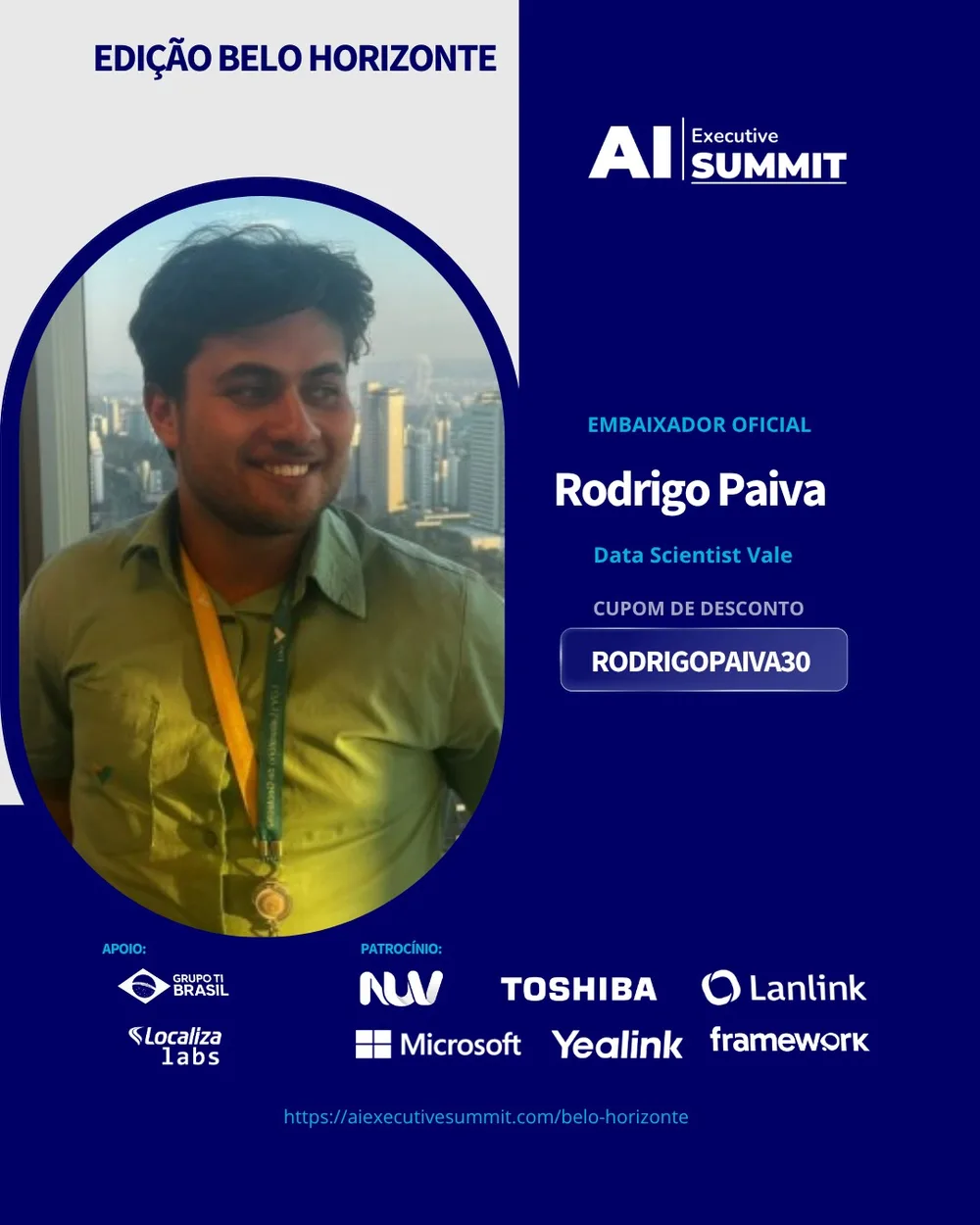 Embaixador Rodrigo Paiva — AI Executive Summit Belo Horizonte 2026