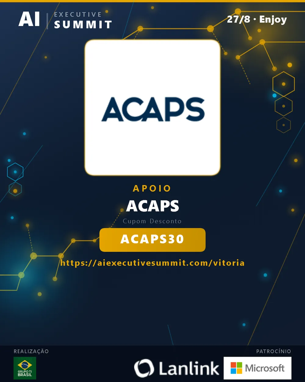 Embaixador ACAPS — AI Executive Summit Vitória 2026
