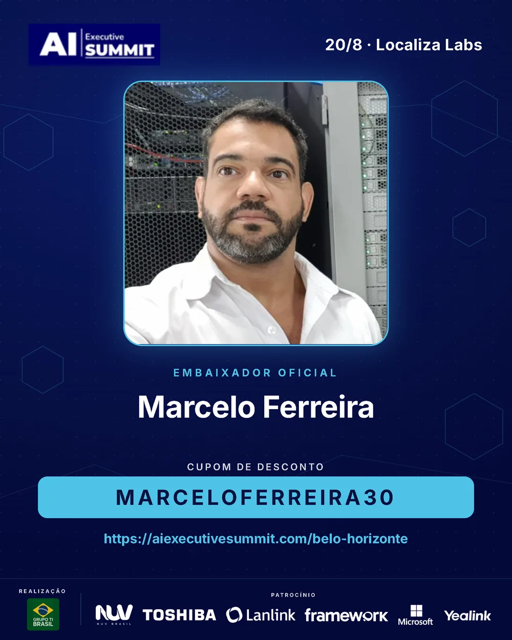 Embaixador Marcelo Ferreira — AI Executive Summit Belo Horizonte 2026